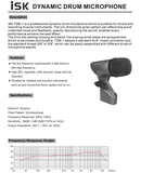 iSK TDM-1 microphone